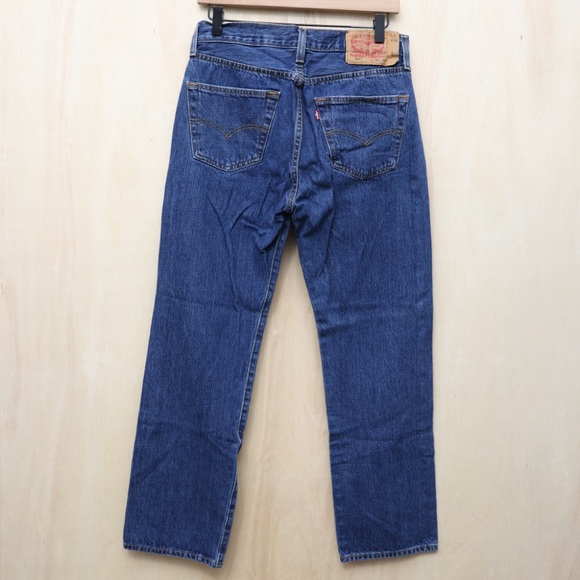 Levi's 501 Original Denim Jeans 30x29 - Picture 3 of 4